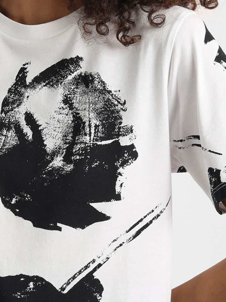 T-Shirt With Natural Vibes Print image number 6